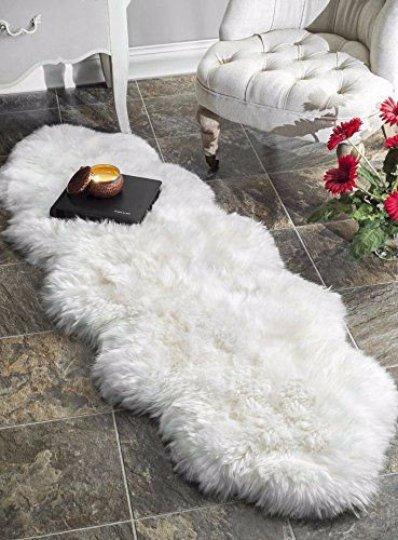 Double Sheepskin Rug.