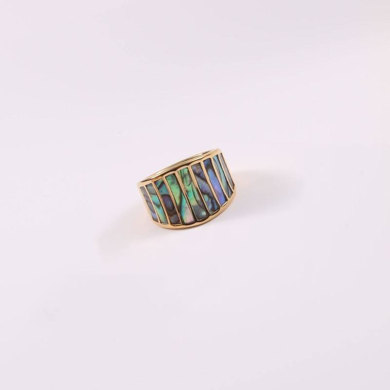 Stella - Abalone Shell Statement Ring