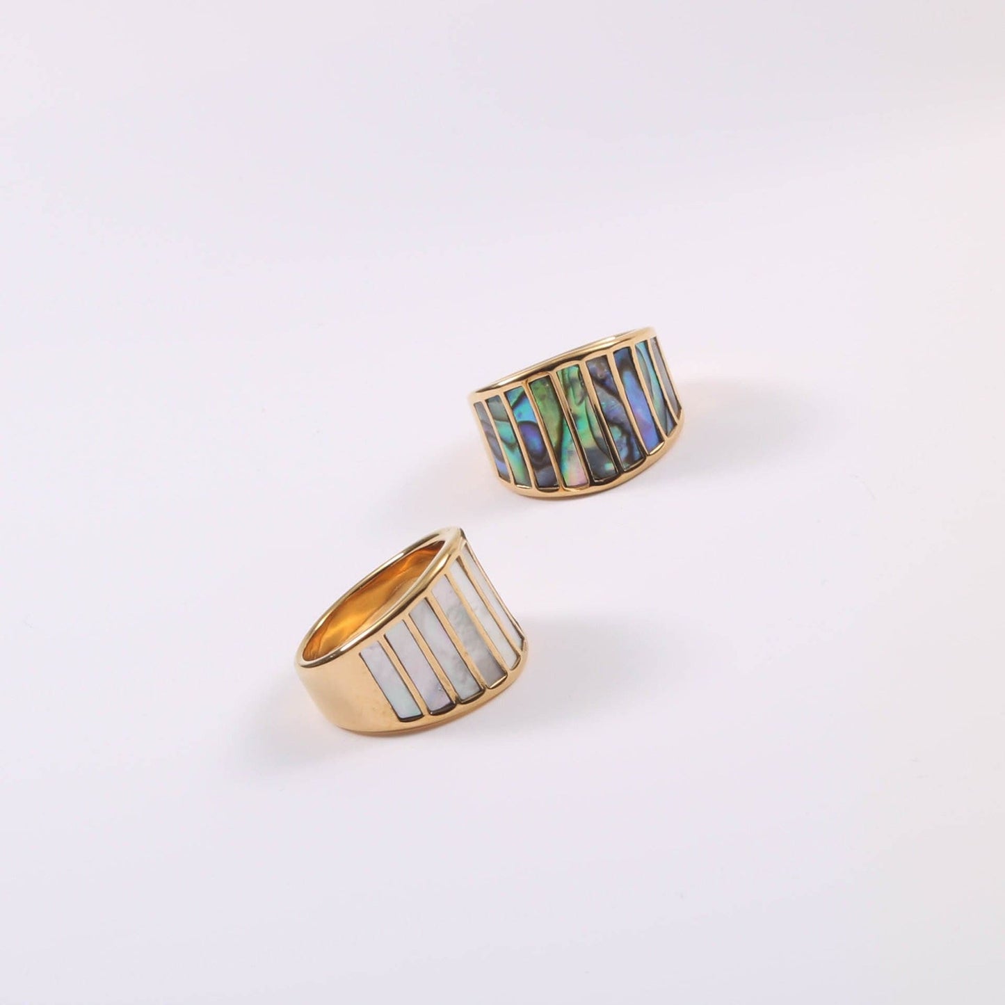 Stella - Abalone Shell Statement Ring