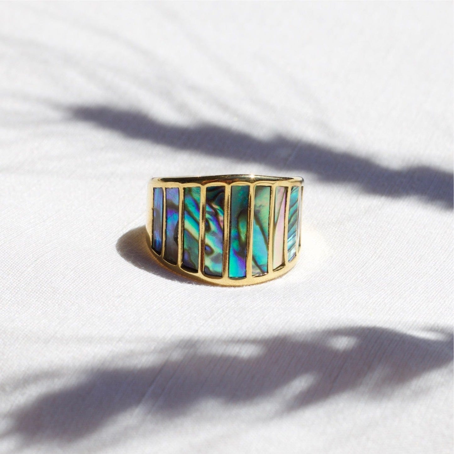 Stella - Abalone Shell Statement Ring