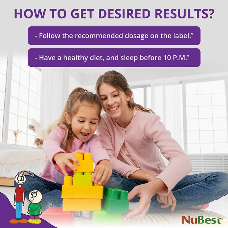 NuBest Tall Kids, Multivitamins, Berry Flavor, Ages 2-9, 60 Chewables